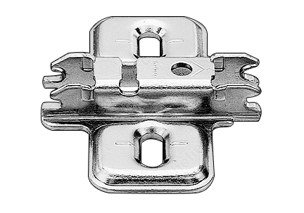 One Pice Wing Mounting Plate for Wood Screws